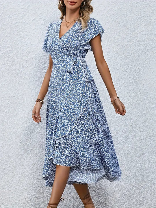 Eileen – Feminine Wrap Summer Dress