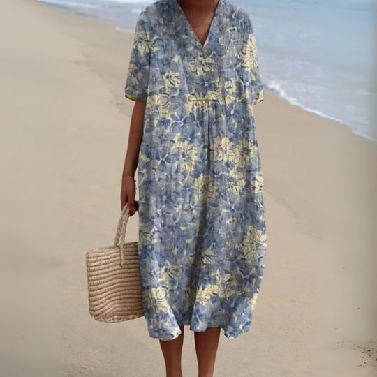 Aliyah – Vibrant Floral Summer Dress