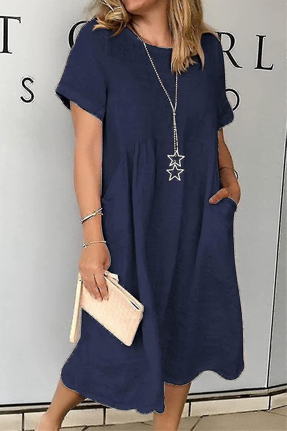 Aira – Elegant Short Sleeved Dress