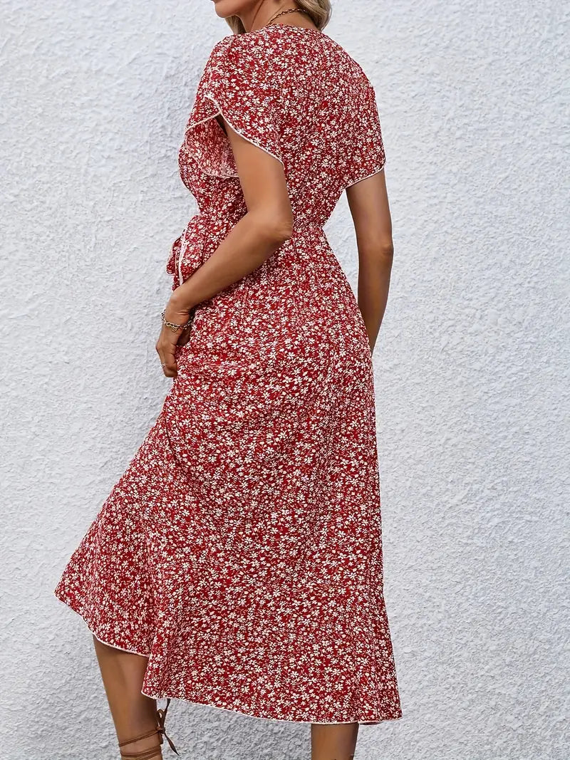 Eileen – Feminine Wrap Summer Dress