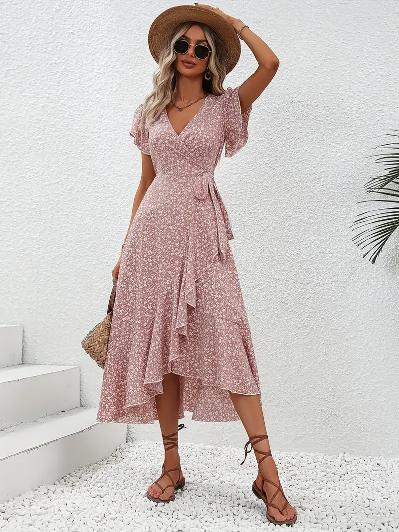Eileen – Feminine Wrap Summer Dress