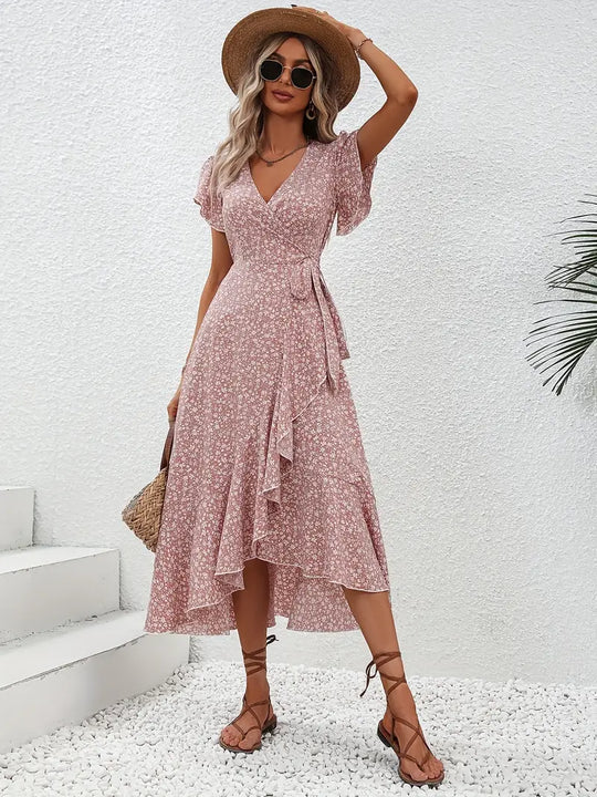 Eileen – Feminine Wrap Summer Dress