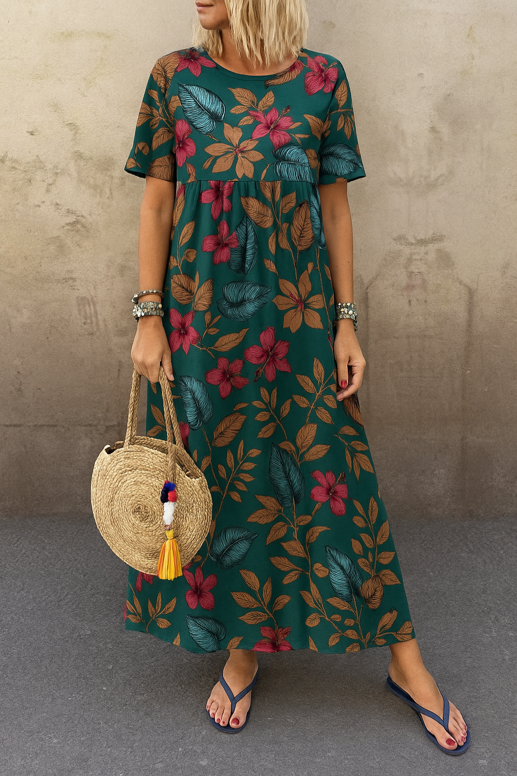 Kiera – Airy Cotton Blend Dress