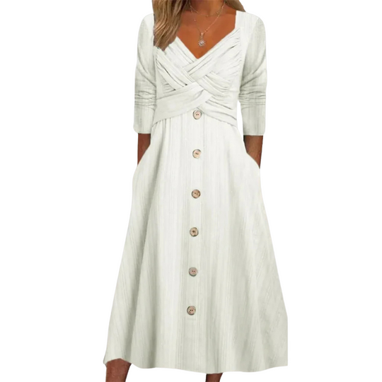 Junia – Vintage-Style Midi Dress