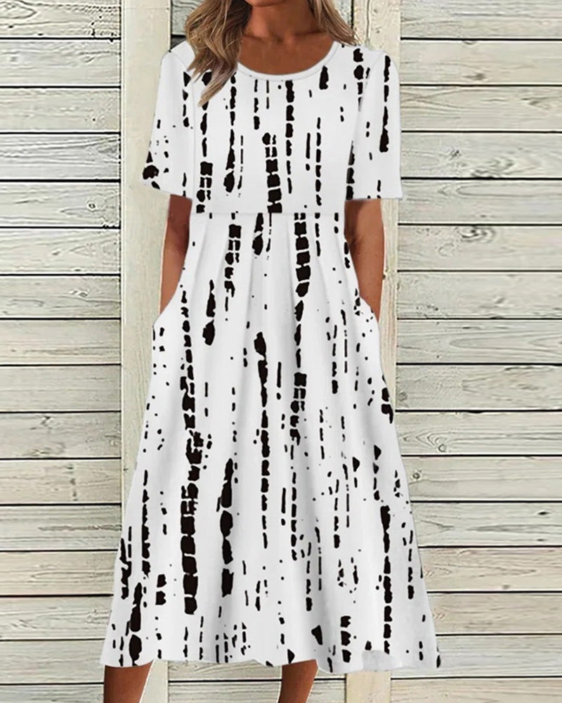 Pia – Printed Summer Dress