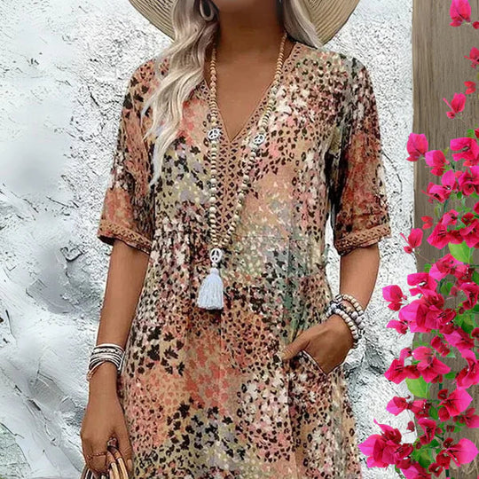 Brianna – Flowing Boho Spring Dress