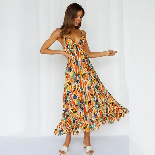 Caitlin – Sleeveless Summer Dress