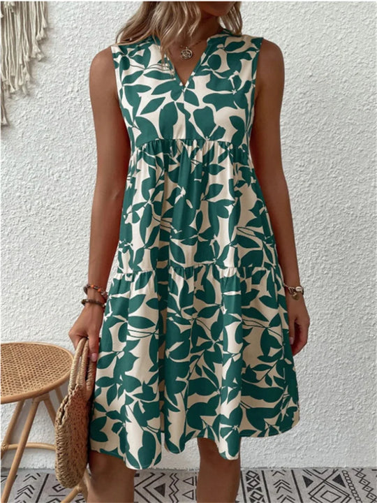 Dianna – Floral Cotton Summer Dress