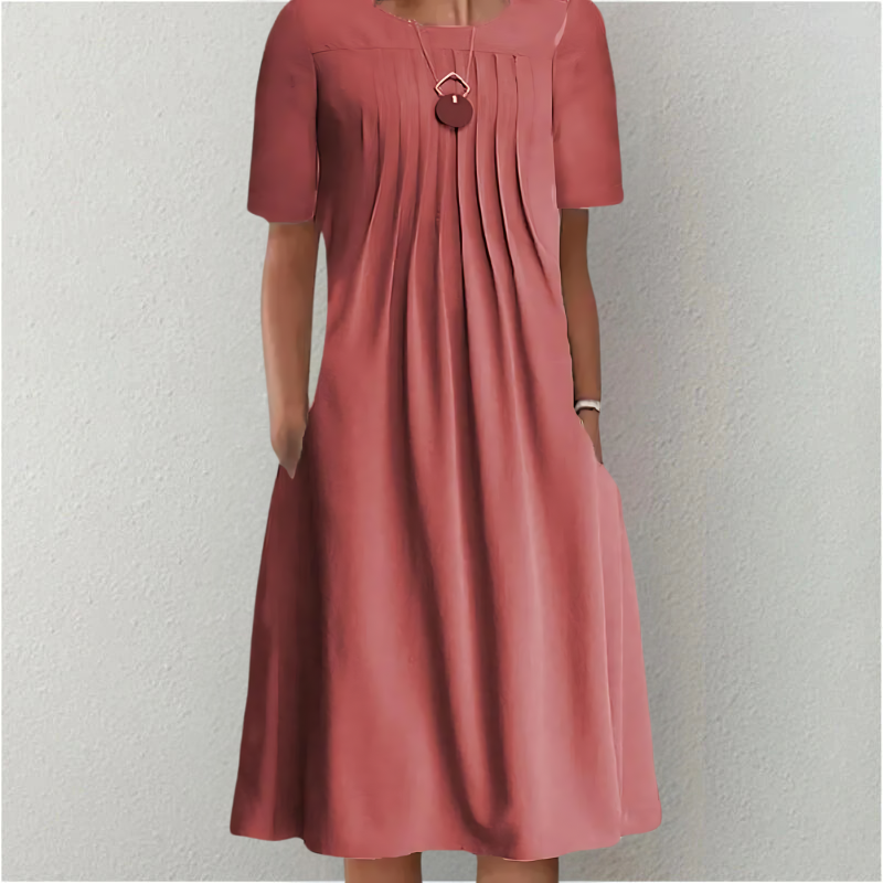 Leslie – Elegant tummy-covering dress