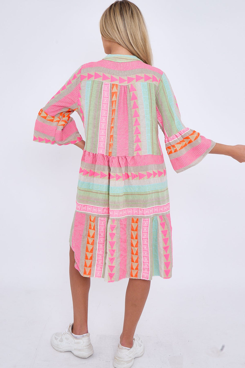 Alyssa – Colorful Ethnic Summer Dress