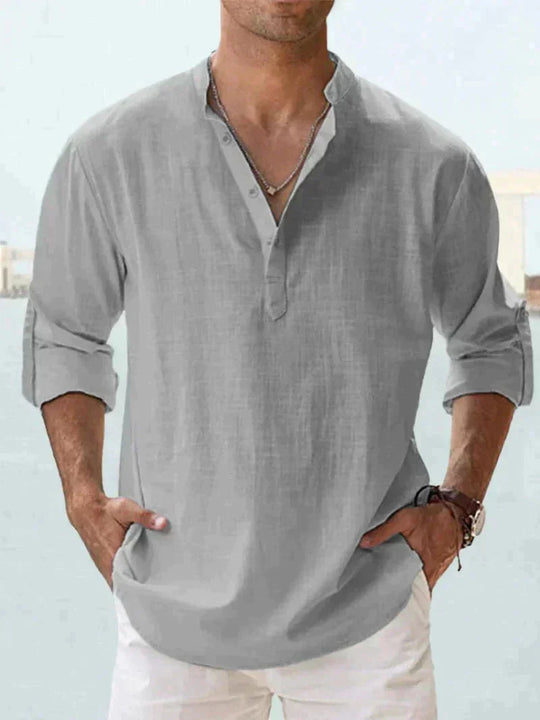 Ethan – Linen Summer Shirt