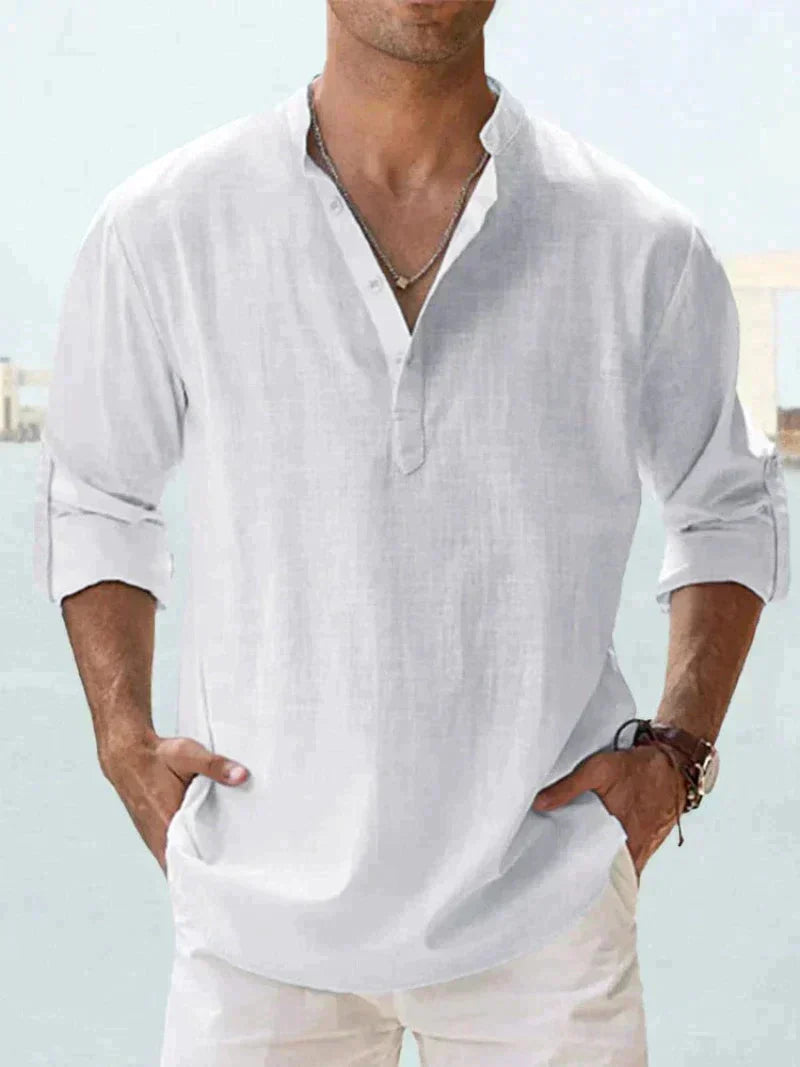 Ethan – Linen Summer Shirt