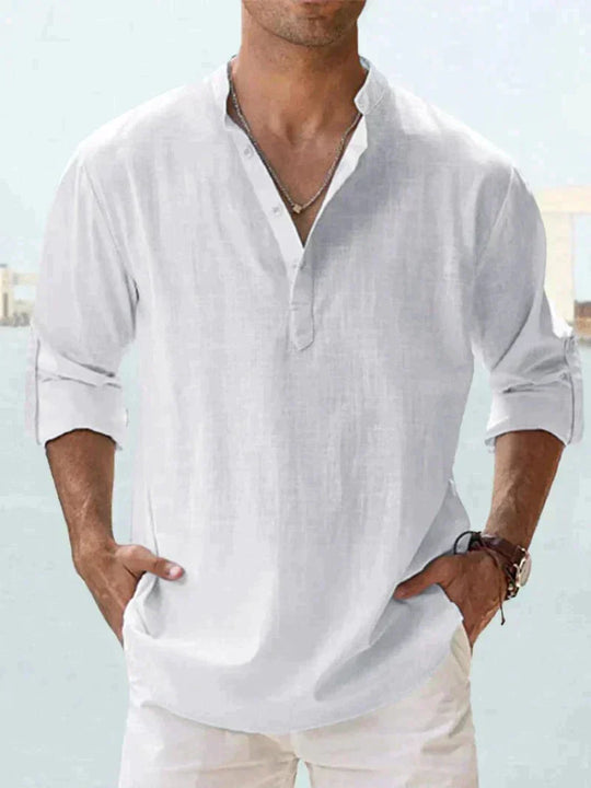 Ethan – Linen Summer Shirt