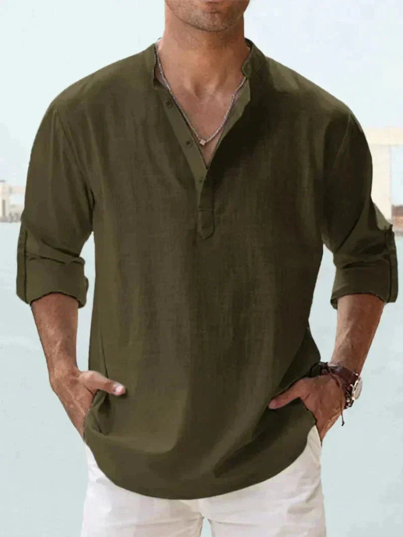 Ethan – Linen Summer Shirt