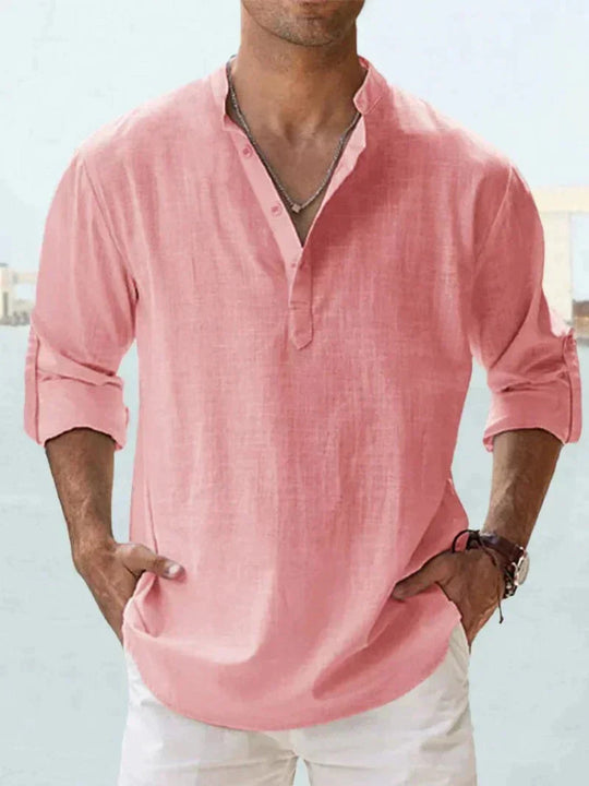 Ethan – Linen Summer Shirt