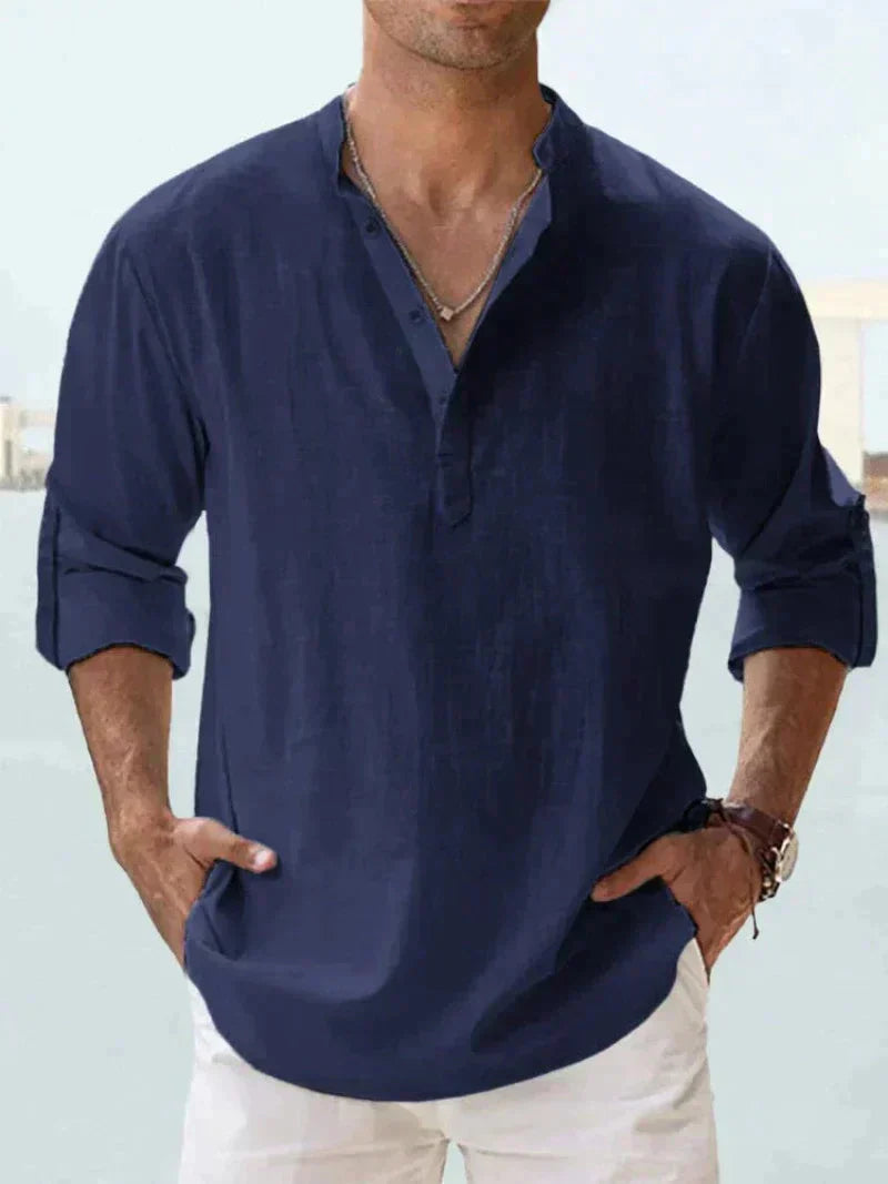 Ethan – Linen Summer Shirt