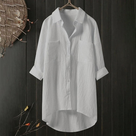 Dianne – Classic Linen Shirt