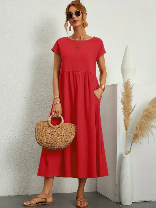 Faye – Relaxed Summer Dress with Pockets