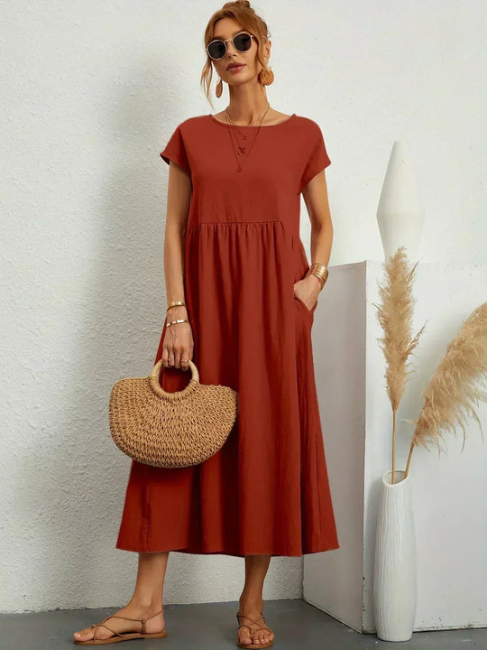 Faye – Relaxed Summer Dress with Pockets