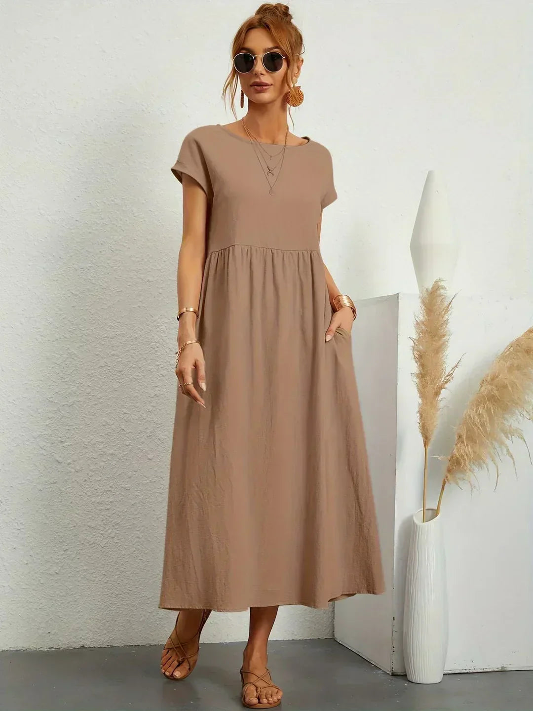 Faye – Relaxed Summer Dress with Pockets