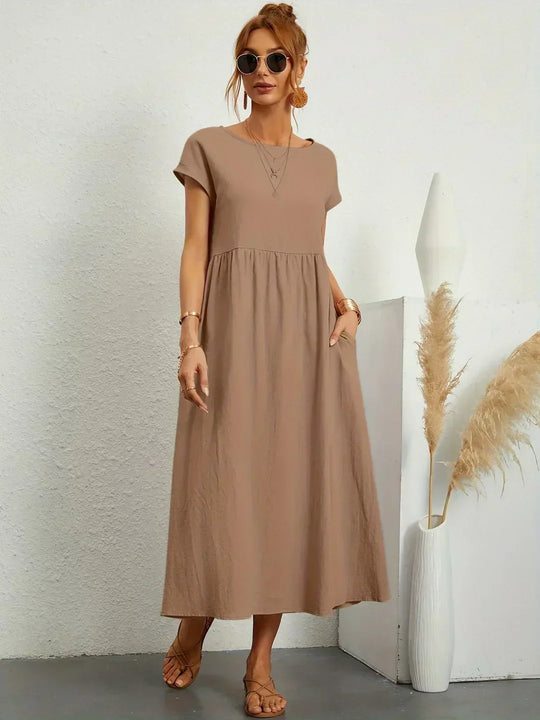 Faye – Relaxed Summer Dress with Pockets