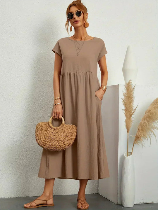 Faye – Relaxed Summer Dress with Pockets