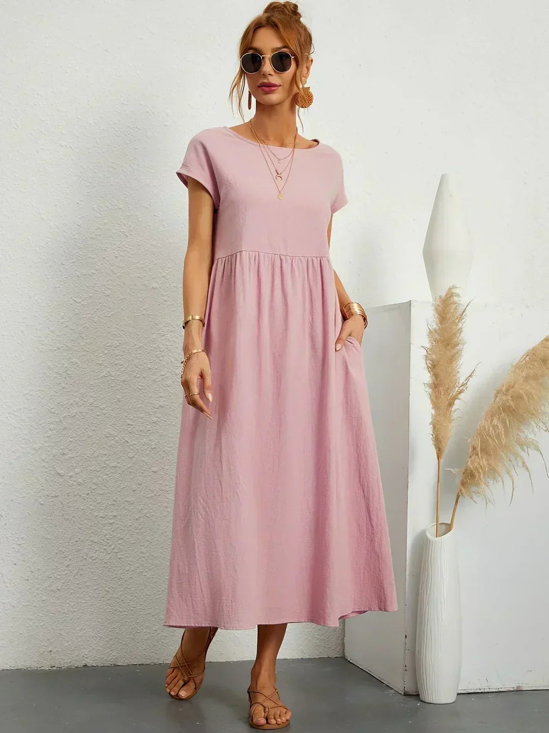 Faye – Relaxed Summer Dress with Pockets