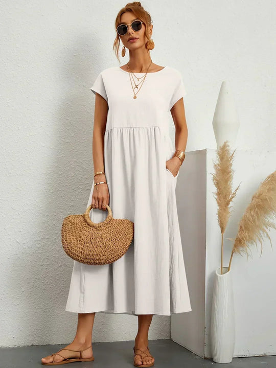 Faye – Relaxed Summer Dress with Pockets
