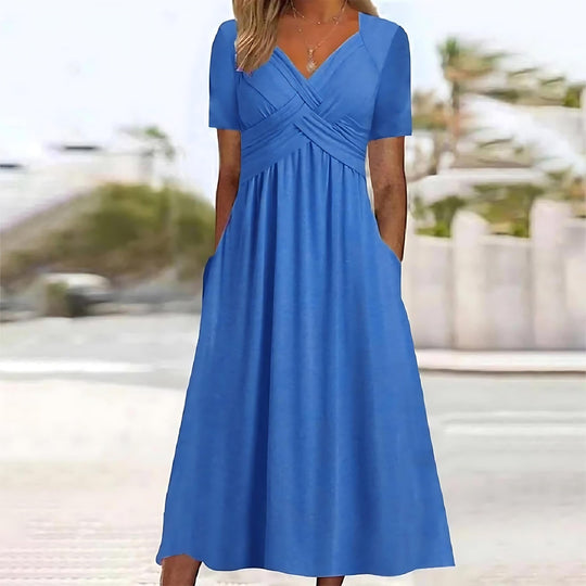 Isadora – Elegant Midi Dress