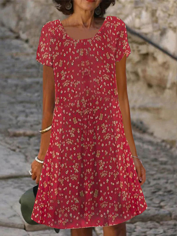 Lauren – Printed Midi Dress