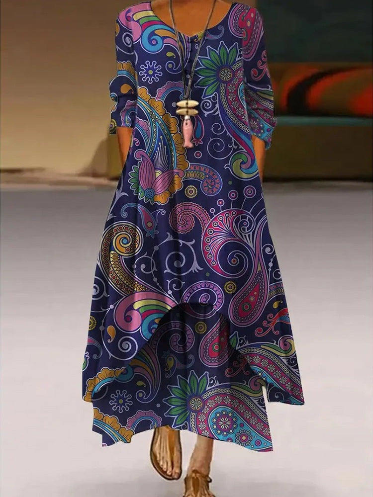 Jill – Flowing Boho Summer Dress