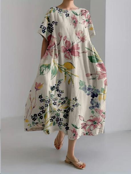 Melissa – Elegant Floral Maxi Dress