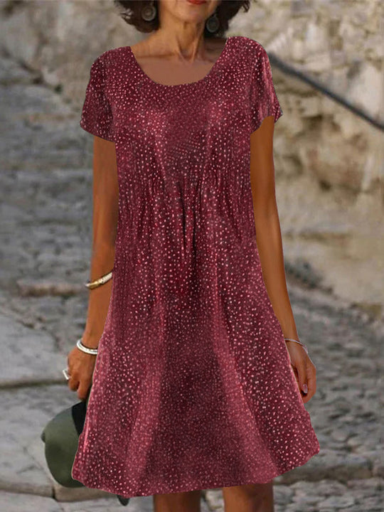 Lauren – Printed Midi Dress