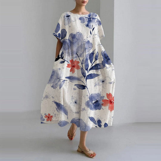 Melissa – Elegant Floral Maxi Dress