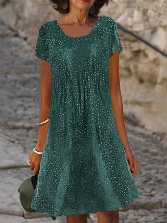 Lauren – Printed Midi Dress