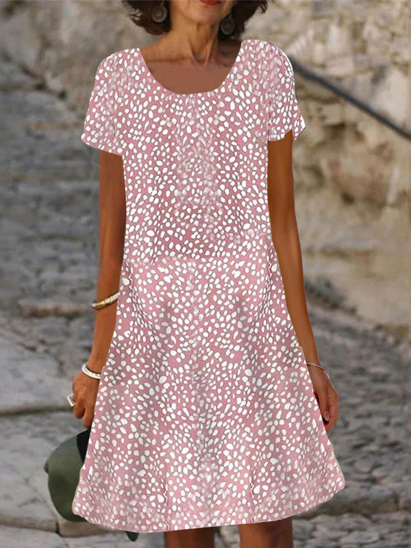 Lauren – Printed Midi Dress