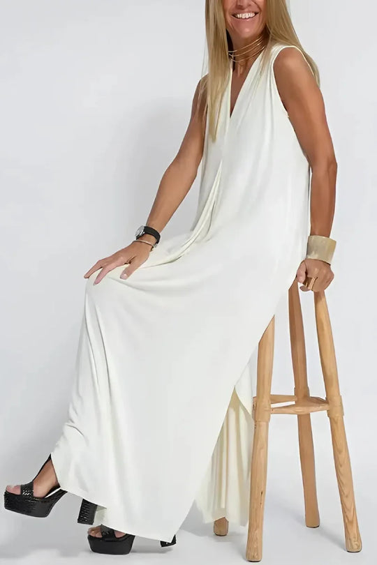 Janine – Elegant Maxi Dress with Matching Cardigan