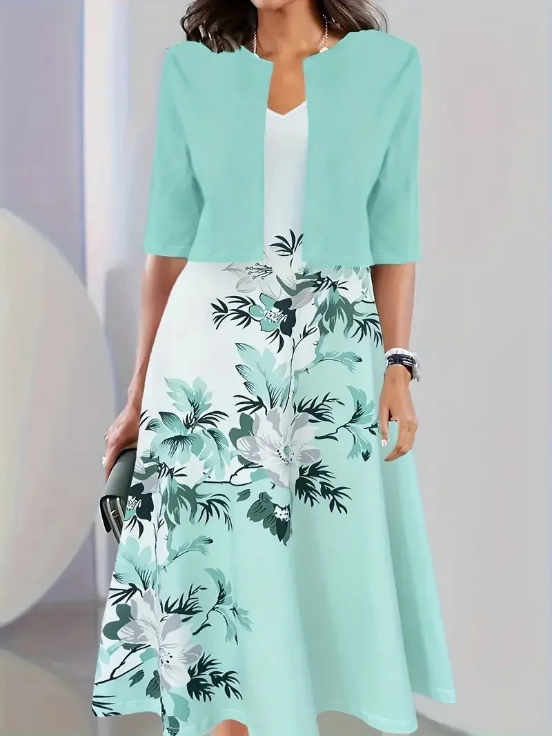 Catalina – Summer Dress and Blazer Set