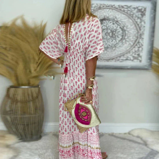 Maxine – Boho Maxi Dress