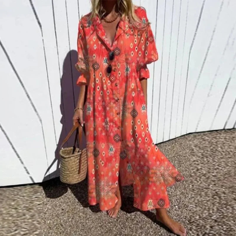 Willa – Boho-inspired Maxi Dress
