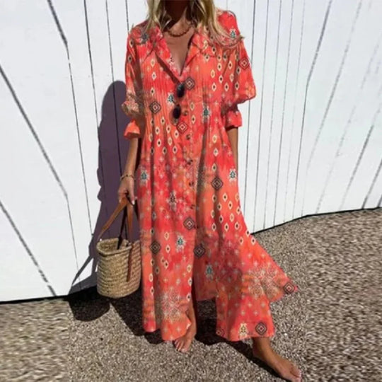 Willa – Boho-inspired Maxi Dress