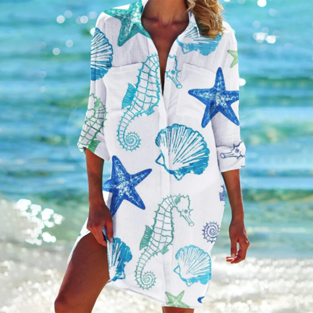Brie – Printed Summer Shirt
