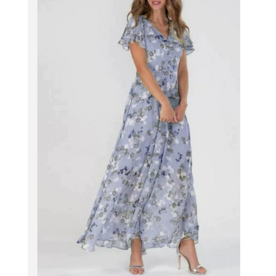 Erica – Floral Maxi Dress