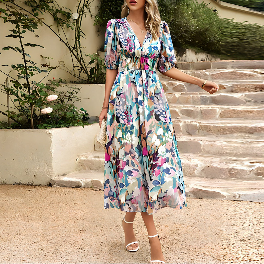 Gianna – Floral Maxi Dress