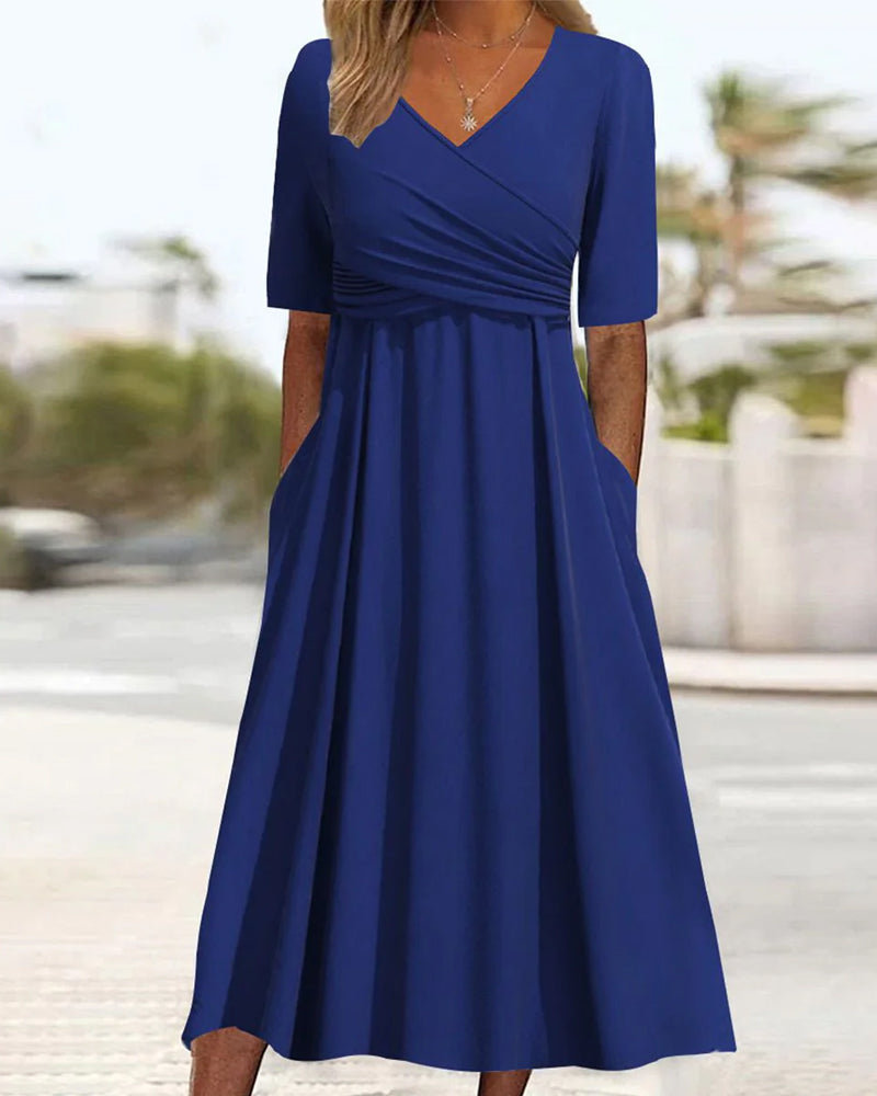Yenna – Elegant Midi Dress