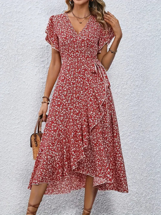Eileen – Feminine Wrap Summer Dress