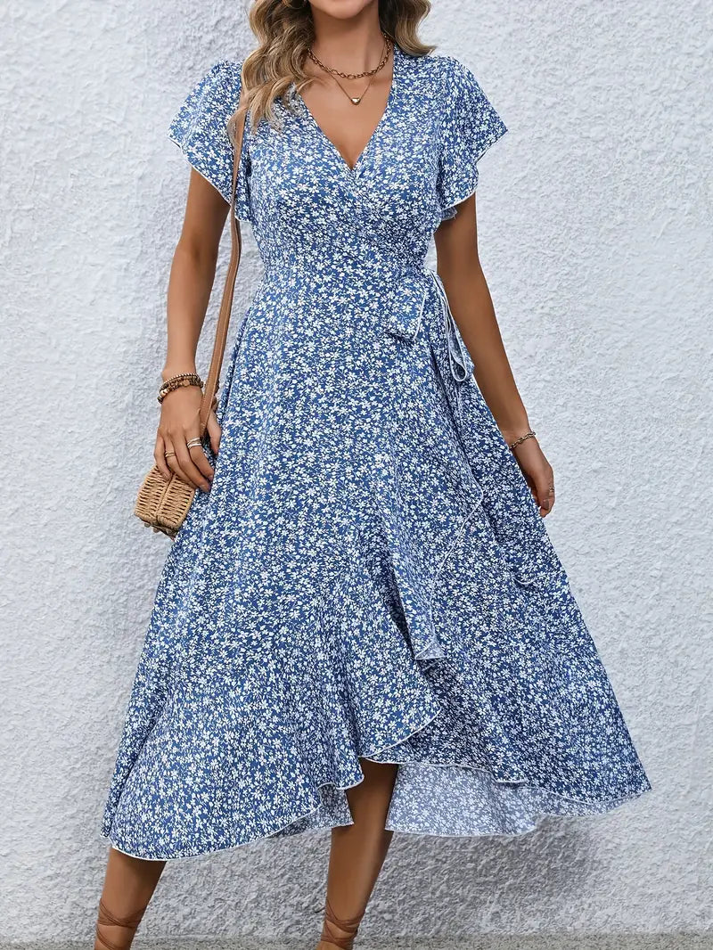 Eileen – Feminine Wrap Summer Dress