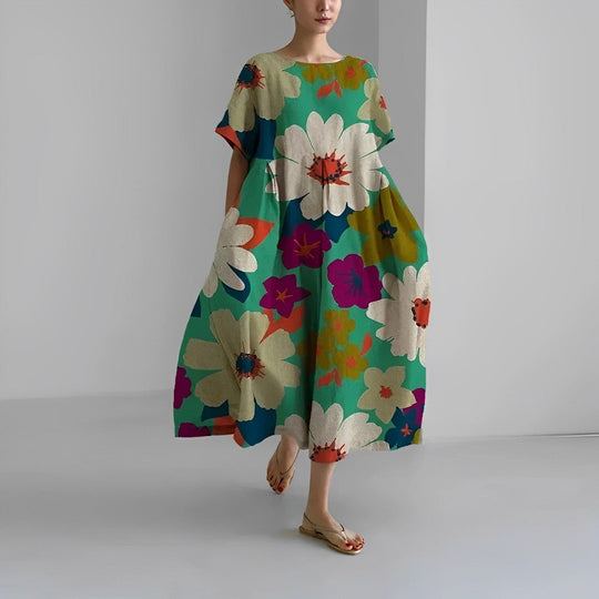 Nina – Timeless Floral Dress