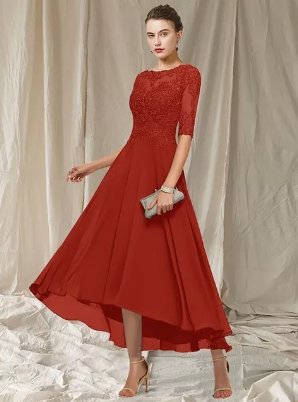 Jimena – Elegant Summer Dress with Lace Detail