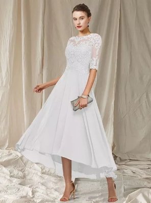 Jimena – Elegant Summer Dress with Lace Detail